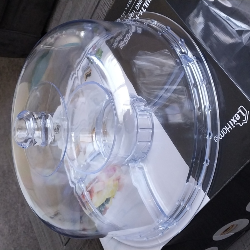 MULTI-PURPOSE SERVONG TRAY AND BOWL.